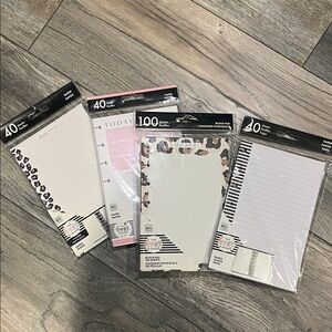 The Happy Planner 1/2 letter inserts